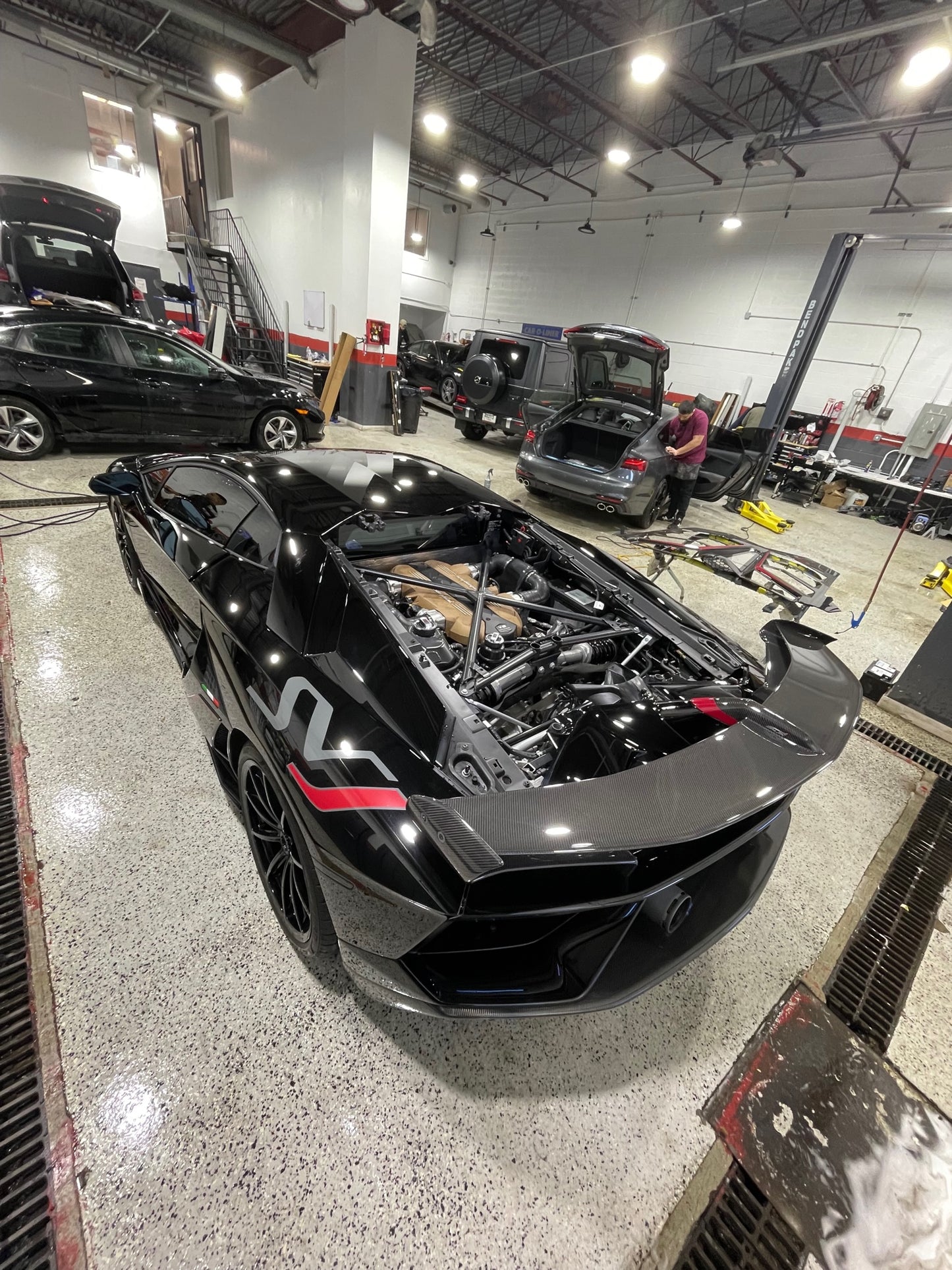 Lamborghini Aventador SVJ-IPE Exhaust