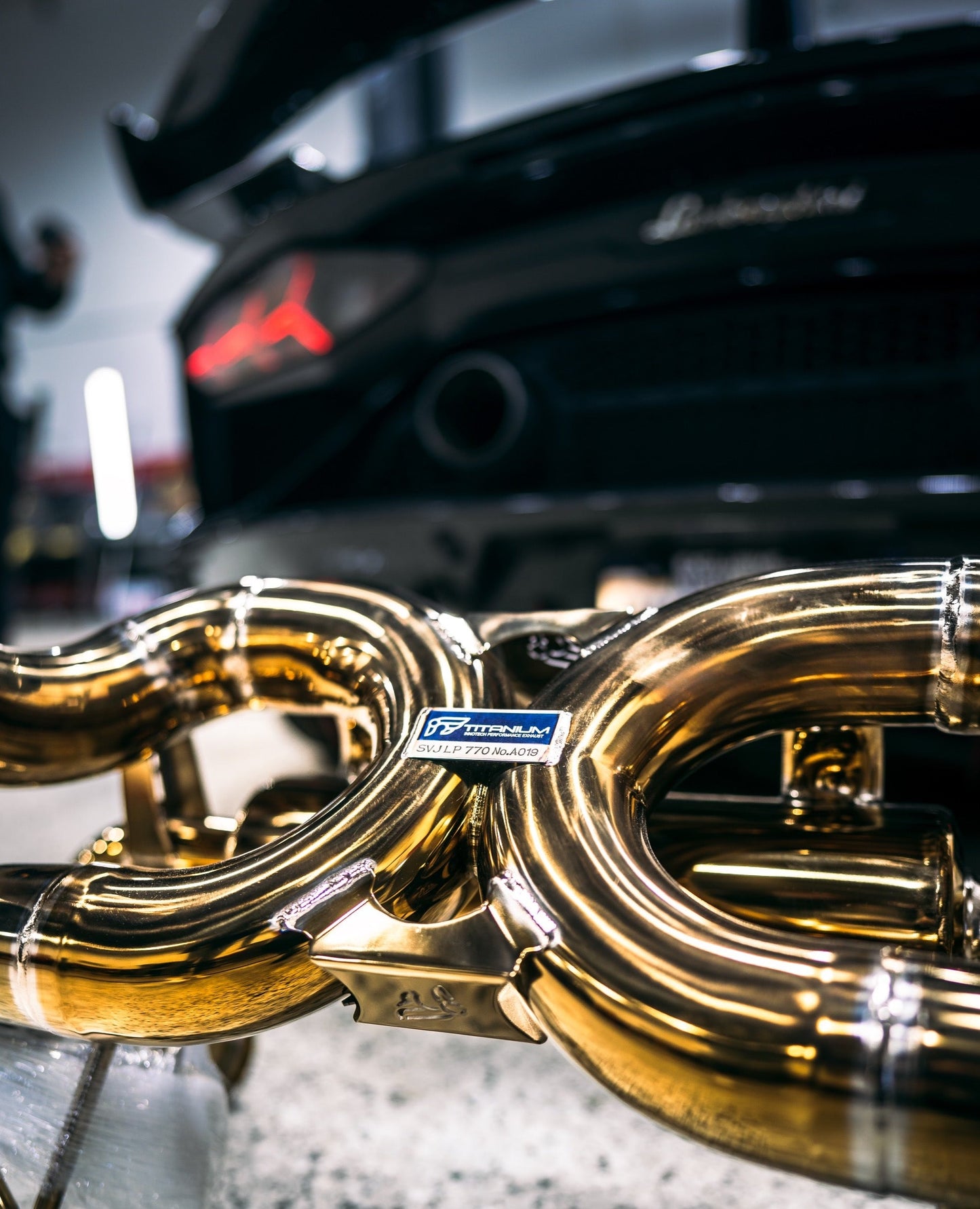 Lamborghini Aventador SVJ-IPE Exhaust